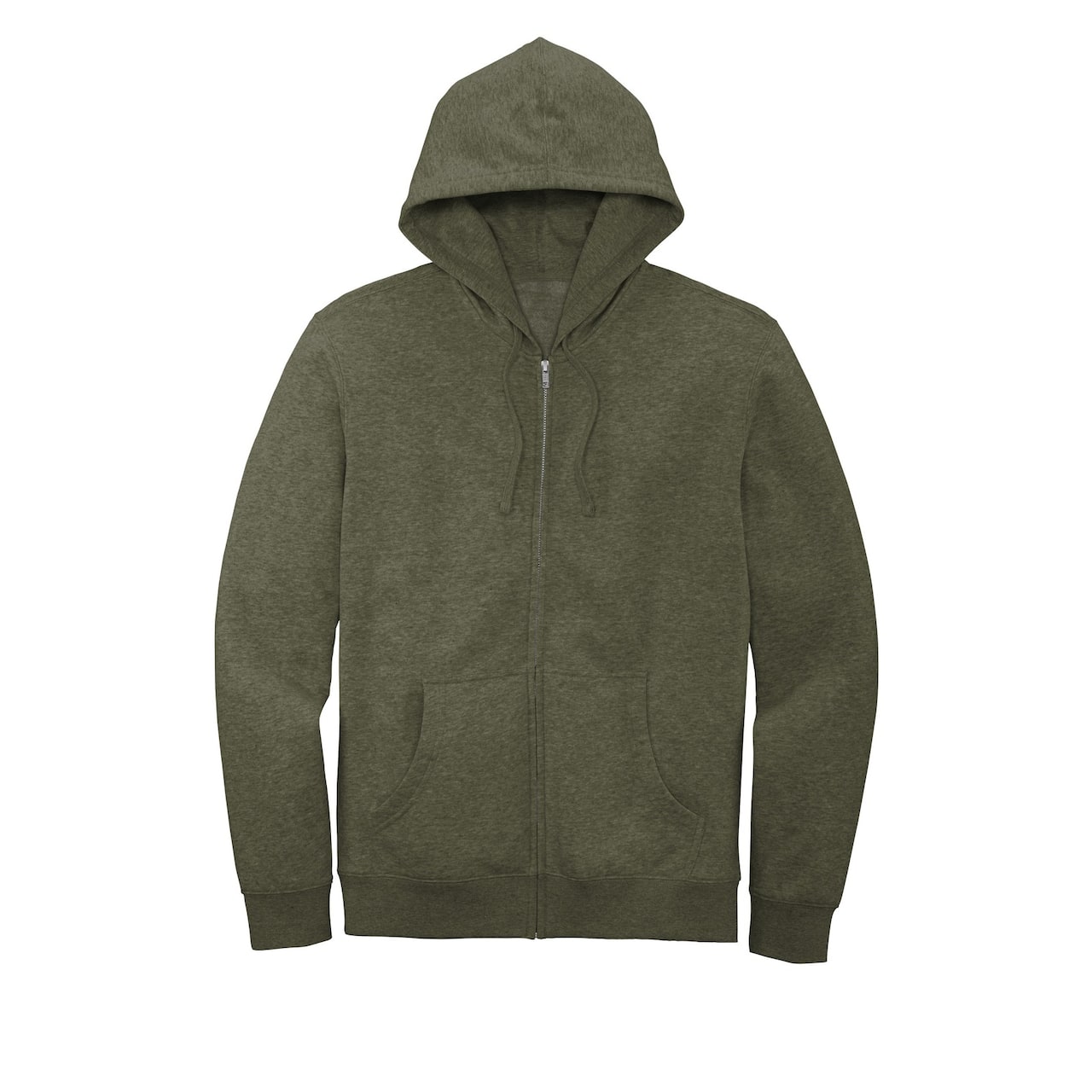 District® V.I.T.™ Heathered Fleece Full-Zip Hoodie